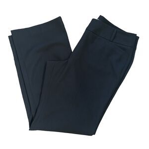 Atelier Black Academia Minimalist Wide Leg High Waist Trouser Business Work Pant